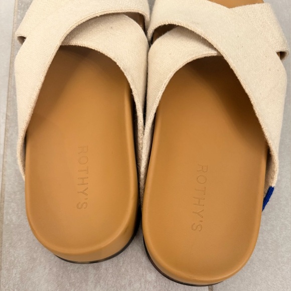 Rothy's The Weekend Slide Oat Size 8 - Picture 6 of 10